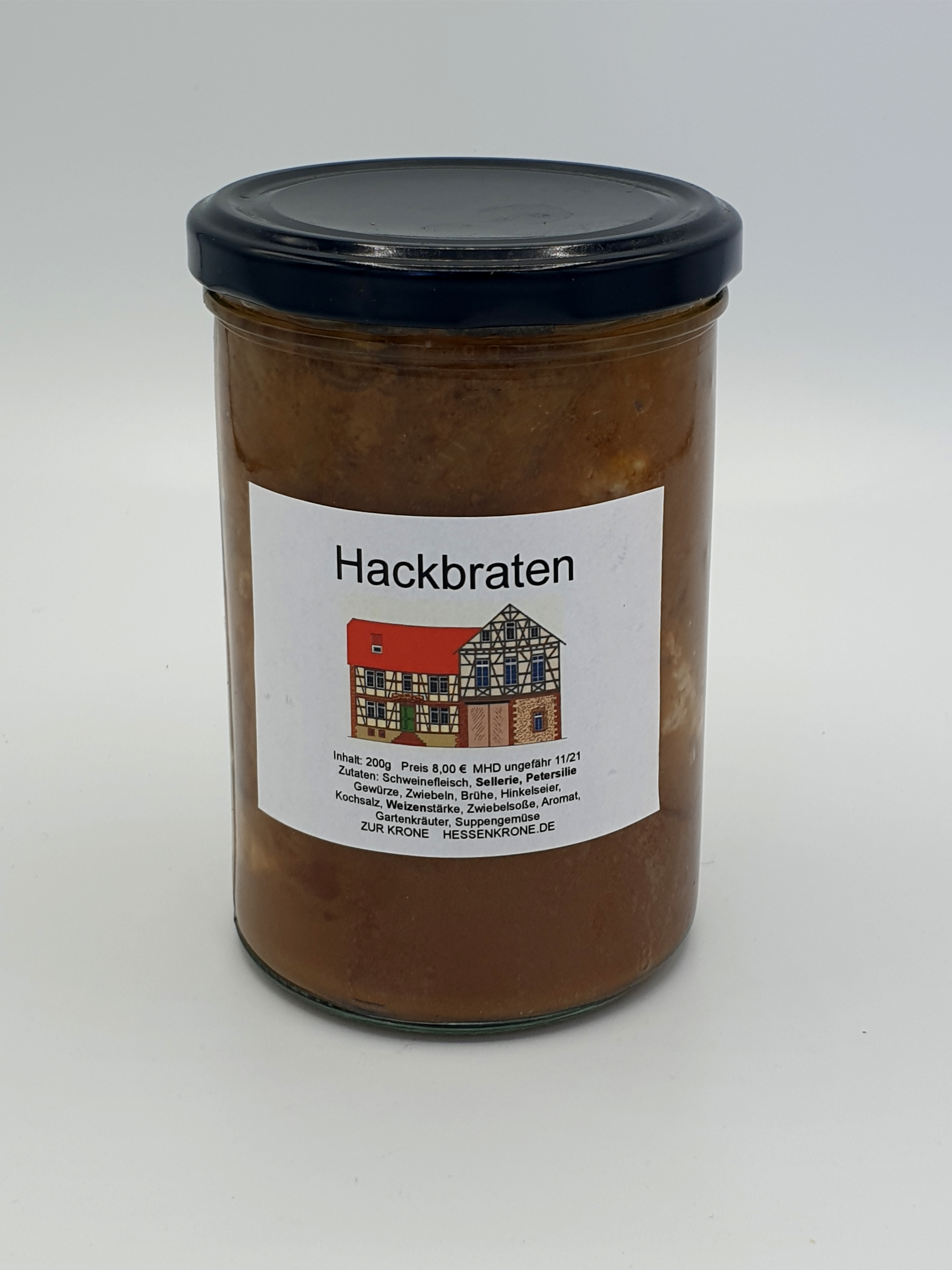 Hackbraten in Zwiebelsoße 400ml